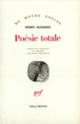 Couverture Poésie totale (Vicente Aleixandre)