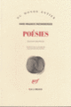 Couverture Poésies (Hans Magnus Enzensberger)
