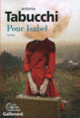 Couverture Pour Isabel (Antonio Tabucchi)