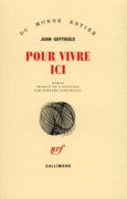 Couverture Pour vivre ici ()
