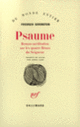 Couverture Psaume (Friedrich Gorenstein)