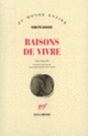 Couverture Raisons de vivre (Dimitri Bakine)