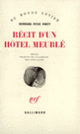 Couverture Récit d'un hôtel meublé (Hermann Peter Piwitt)