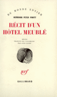 Couverture Récit d'un hôtel meublé ()