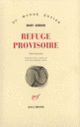 Couverture Refuge provisoire (Mary Gordon)