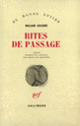 Couverture Rites de passage (William Golding)