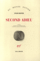 Couverture Second adieu (Sylvie Richter)