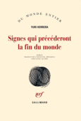 Couverture Signes qui précéderont la fin du monde ()