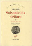Couverture Soixante-dix s'efface ()