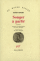 Couverture Songer à partir (Rutger Kopland)