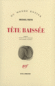 Couverture Tête baissée (Michael Frayn)