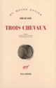 Couverture Trois chevaux (Erri De Luca)