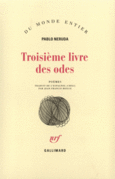 Couverture Troisième livre des odes ()