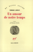 Couverture Un amour de notre temps ()