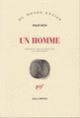 Couverture Un homme (Philip Roth)