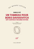 Couverture Un tombeau pour Boris Davidovitch ()