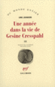 Couverture Une année dans la vie de Gesine Cresspahl (Uwe Johnson)