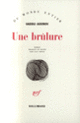 Couverture Une brûlure (Vassili Axionov)