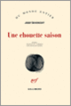 Couverture Une chouette saison (Josef Skvorecký)