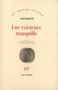 Couverture Une existence tranquille ()