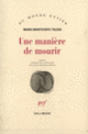 Couverture Une manière de mourir (Mario Monteforte Toledo)