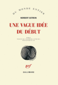 Couverture Une vague idée du début ()
