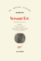 Couverture Versant Est et autres poèmes (Octavio Paz)