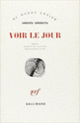 Couverture Voir le jour (Umberto Simonetta)