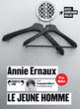 Couverture Le jeune homme (Annie Ernaux)