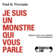 Couverture Je suis un monstre qui vous parle ()