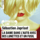 Couverture La dame dans l'auto avec des lunettes et un fusil ()