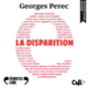 Couverture La disparition (Georges Perec)