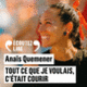 Couverture Tout ce que je voulais c'était courir (Anaïs Quemener)