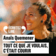 Couverture Tout ce que je voulais c'était courir ()
