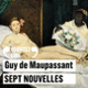 Couverture Sept nouvelles (Guy de Maupassant)