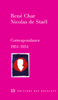 Couverture Correspondance 1951-1954 (,Nicolas De Stael)