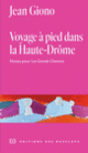 Couverture Voyage à pied dans la Haute-Drôme (Jean Giono)