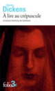 Couverture À lire au crépuscule et autres histoires de fantômes (Charles Dickens)