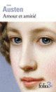 Couverture Amour et amitié (Jane Austen)