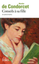Couverture Conseils à sa fille et autres textes ( Condorcet)