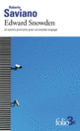 Couverture Edward Snowden et autres portraits pour un monde engagé (Roberto Saviano)