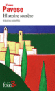 Couverture Histoire secrète et autres nouvelles (Cesare Pavese)