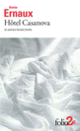 Couverture Hôtel Casanova et autres textes brefs (Annie Ernaux)