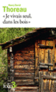 Couverture « Je vivais seul, dans les bois » (Henry David Thoreau)
