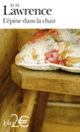 Couverture L'épine dans la chair et autres nouvelles (D.H. Lawrence)