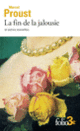 Couverture La fin de la jalousie et autres nouvelles (Marcel Proust)