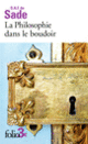 Couverture La Philosophie dans le boudoir (D.A.F. de Sade)