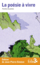 Couverture La poésie à vivre (Collectif(s) Collectif(s))