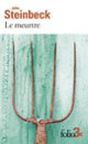 Couverture Le meurtre et autres nouvelles (John Steinbeck)