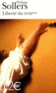 Couverture Liberté du XVIII<sup>e</sup> (Philippe Sollers)